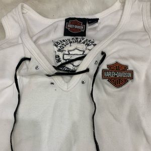 Harley Davidson studded tank sz l